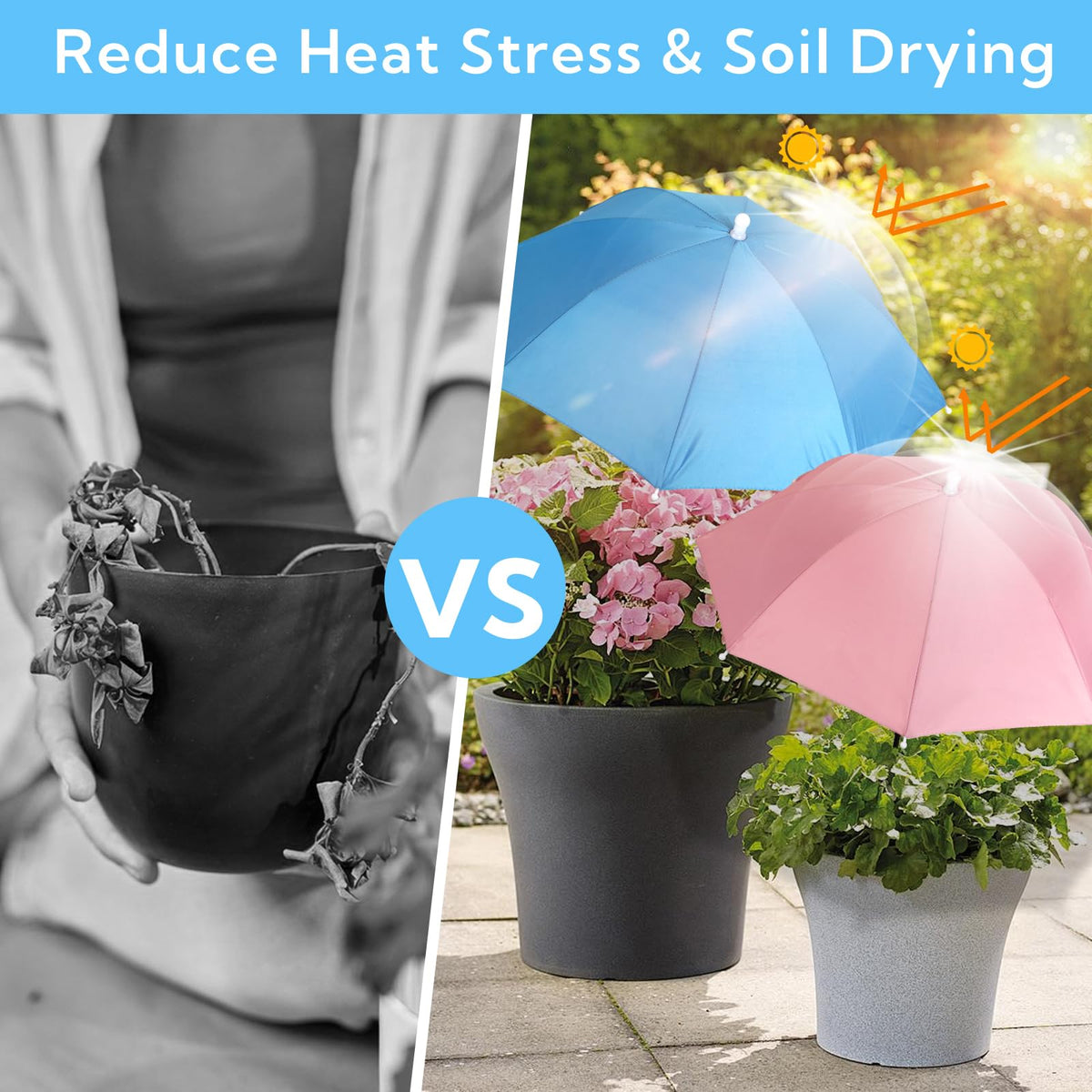 VZZNN rust-resistant frame supports durable garden shade.