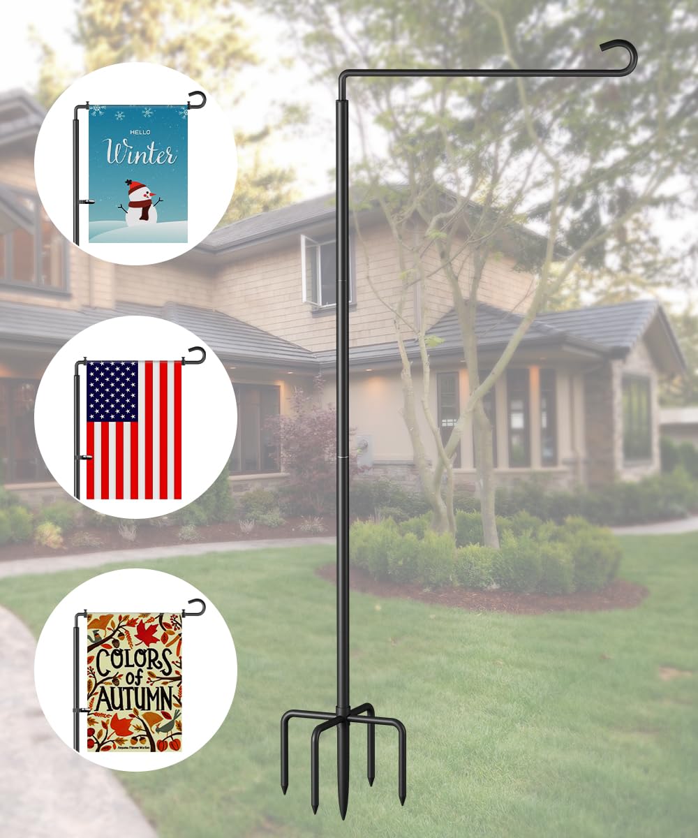 Waaliji easy-assembly-flag-holder lets you set up quickly.