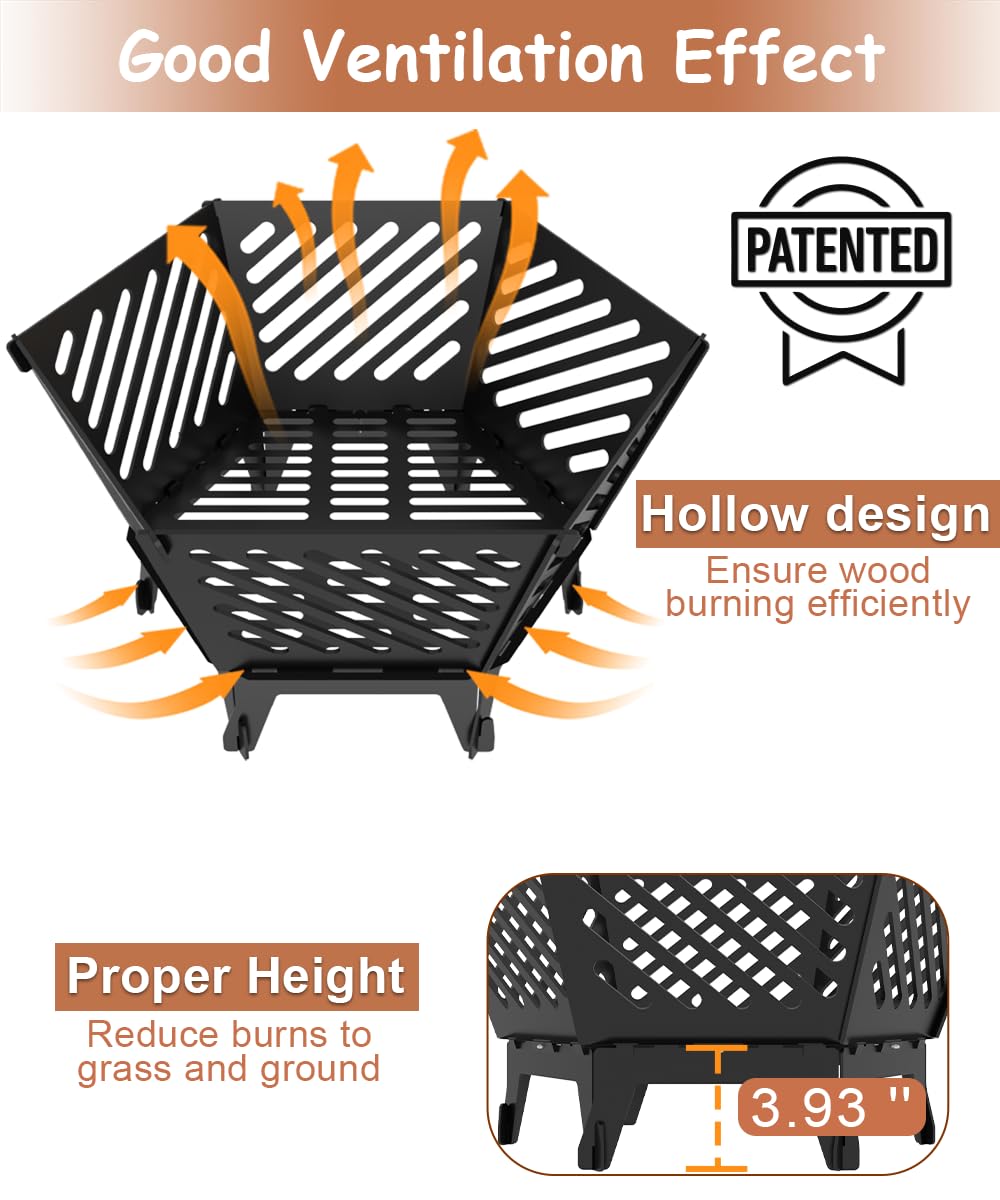 Waaliji travel bag accompanying the fire pit for easy transport