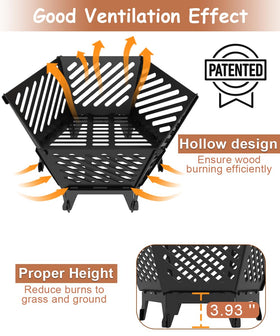 Waaliji travel bag accompanying the fire pit for easy transport