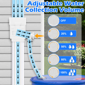 WADEO 5ft hose included for flexible connection.