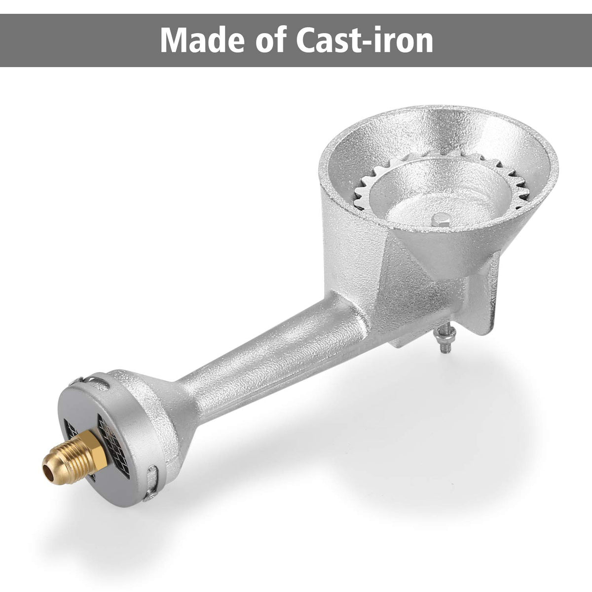 WADEO burner head in use delivers steady high BTU performance.