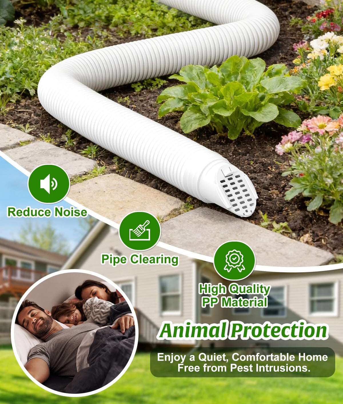 WADEO guards ensure uninterrupted water flow by blocking debris.
