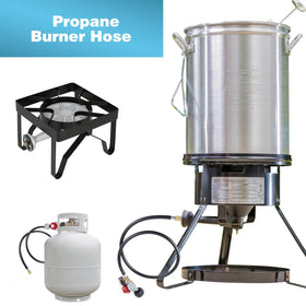 WADEO CSA-certified propane regulator with excess-flow protection