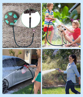 WADEO lightweight and flexible lead-in hose reduces user fatigue during use.