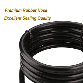 WADEO extension hose ready for use with fire pits, generators, or heaters
