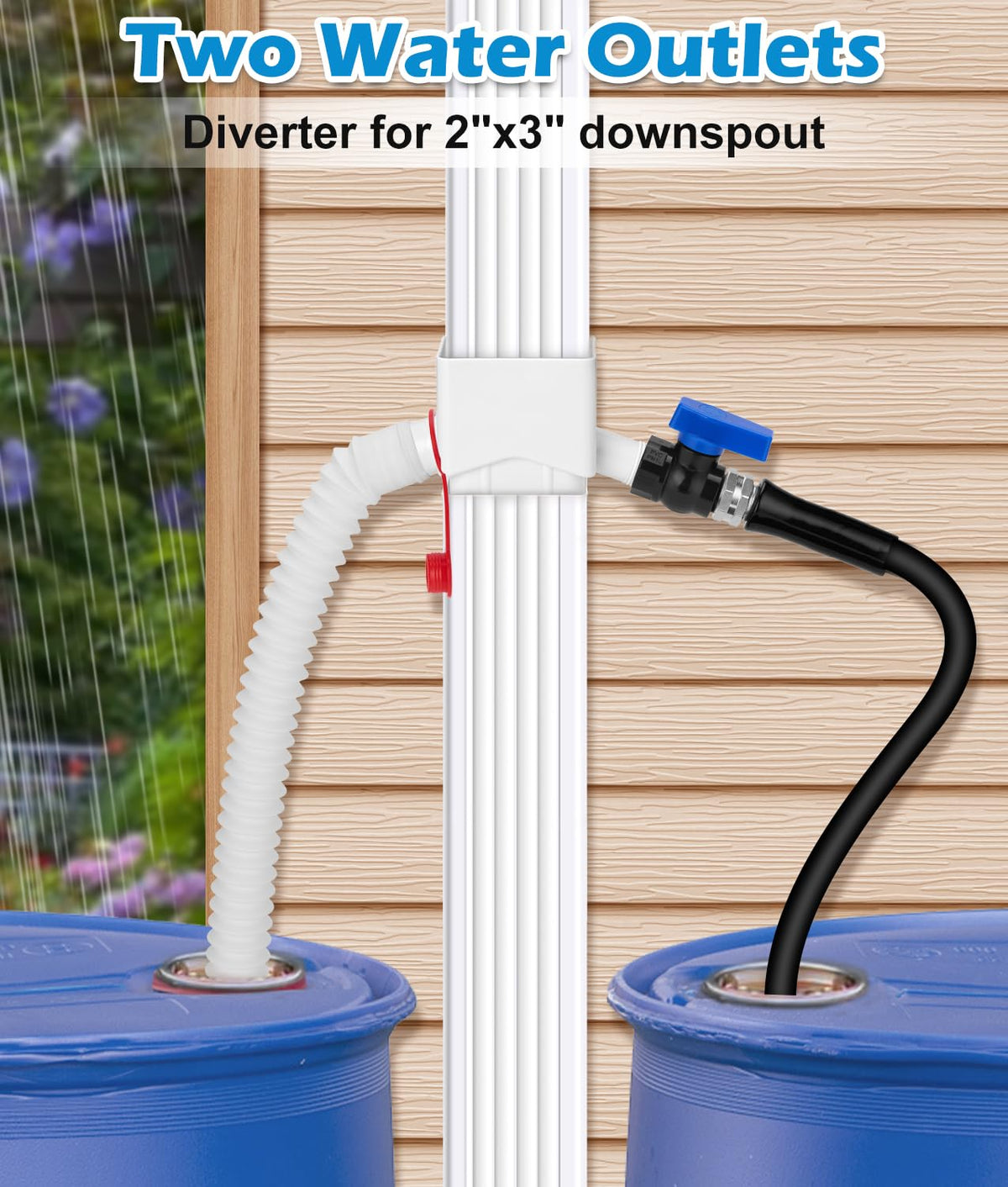 WADEO System in outdoor setting with hose routing and durability