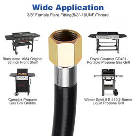 WADEO keeps grill at a safe distance from RV exterior