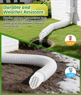 WADEO installation made simple with standard 4-inch connections.