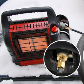 WADEO guidance for two-burner grills with this hose