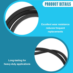 Wadoy 954-04043A drive belt aramid core close-up shows durability under load.