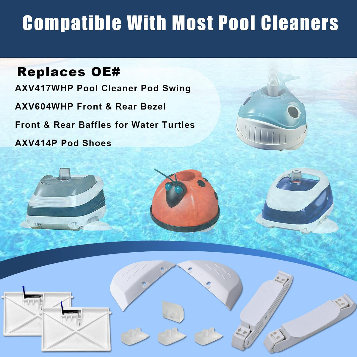 Wadoy AXV414P pod shoes improve surface traction