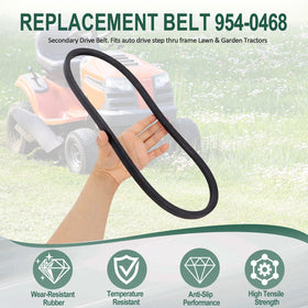 Wadoy belt length 41-1/2 inches fits many lawn tractors precisely.