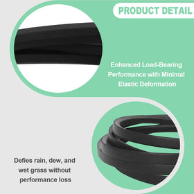 Wadoy deck belt 168-inch length suited for 60-inch decks.
