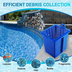 Wadoy SPX1600M optimized debris-trapping improves skimmer performance.