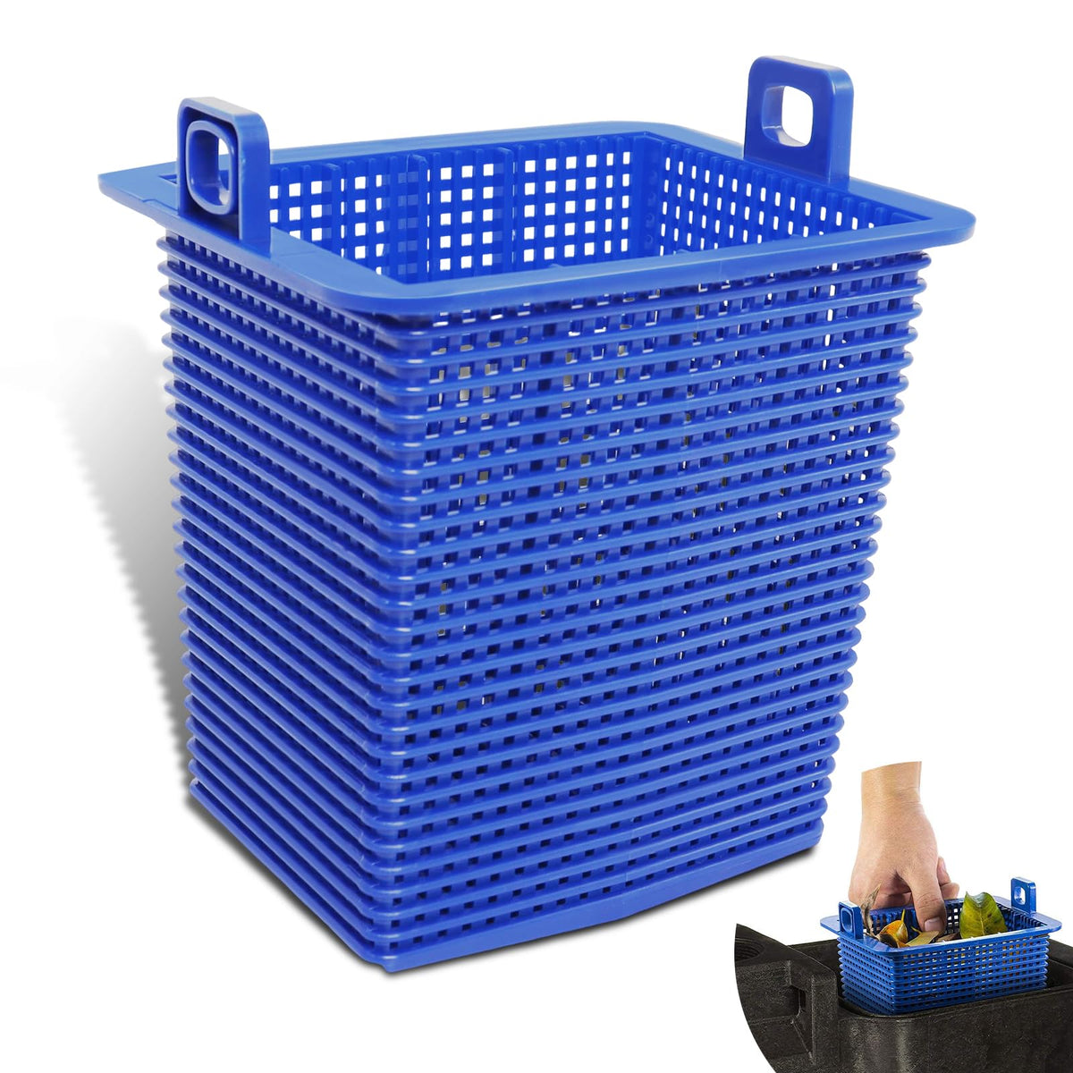 Wadoy SPX1600M skimmer basket fits Hayward pumps for cleaner pool water.
