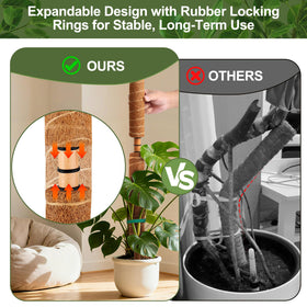 WAENLIR expandable design with rubber ring enhances stability