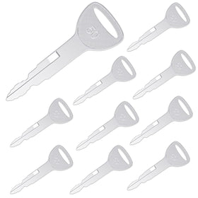WAH LIN PARTS forklift ignition keys in a 10-pack for quick replacements