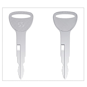 WAH LIN PARTS OEM-compatible forklift keys for reliable starts