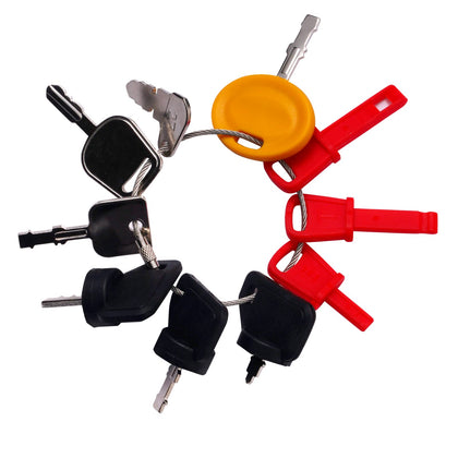 WAH LIN PARTS snow blower keys set with protective grip for quick ignition access