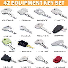 WAH LIN PARTS universal ignition keys catalog showing diverse brands and models
