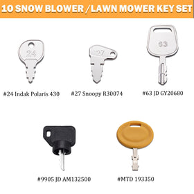 WAH LIN PARTS universal lawn mower keys for easy replacement