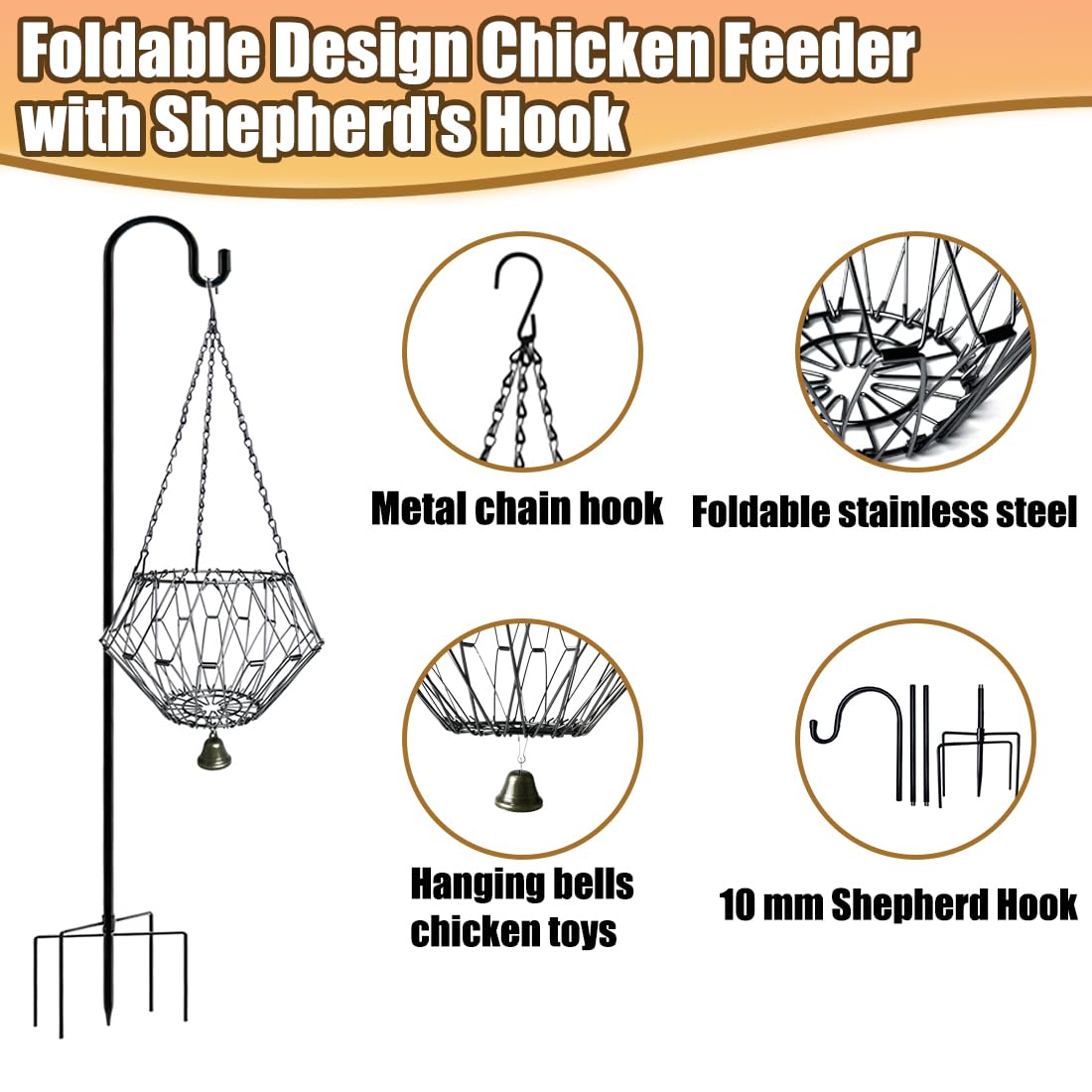 WaiLaDi space-saving design reduces floor clutter during feeding.