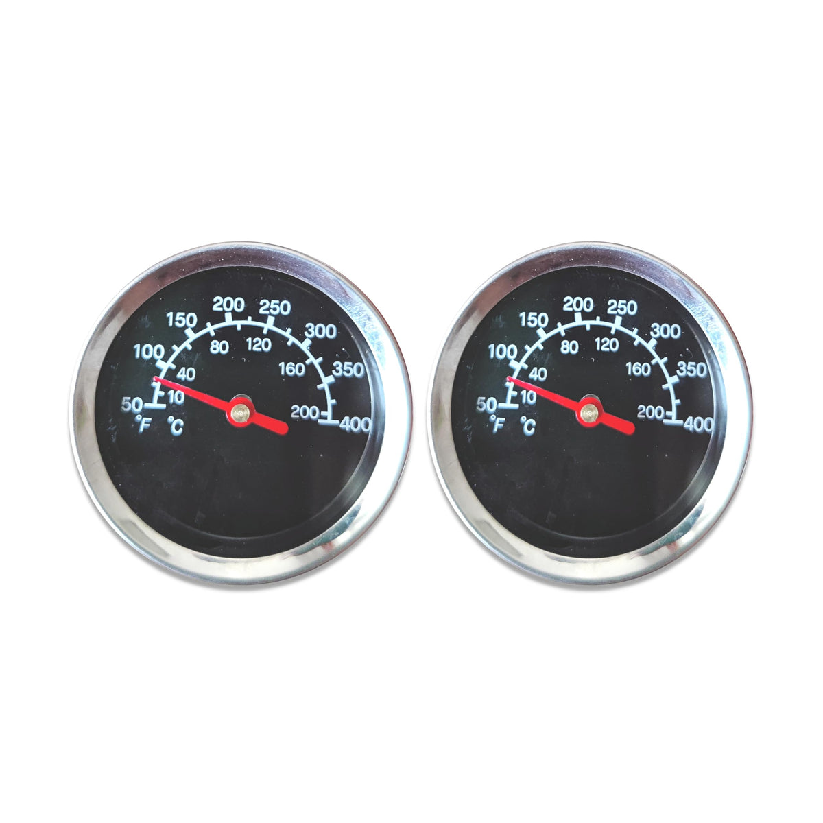 WAITCOOK 2-pack grill thermometer with Masterbuilt compatibility for precise smoking.