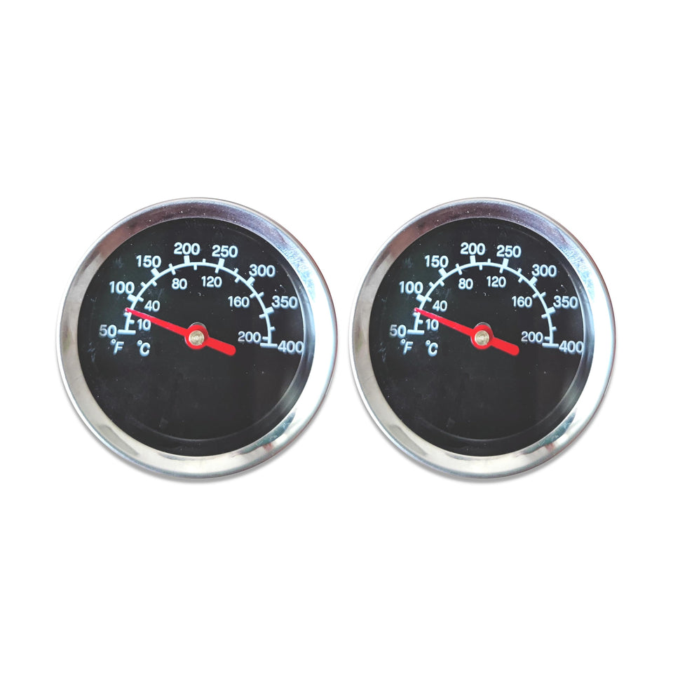 WAITCOOK 2-pack grill thermometer with Masterbuilt compatibility for precise smoking.