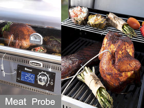 WAITCOOK 4ft wire and 3.5mm plug design for flexible grilling setups.