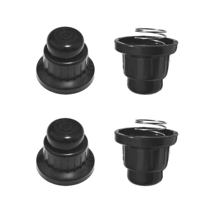 Waitcook black ignitor button cap 4-pack for quick replacement on Blackstone griddles