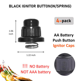 Waitcook ignitor button cap spring close-up showing durable spring for reliability