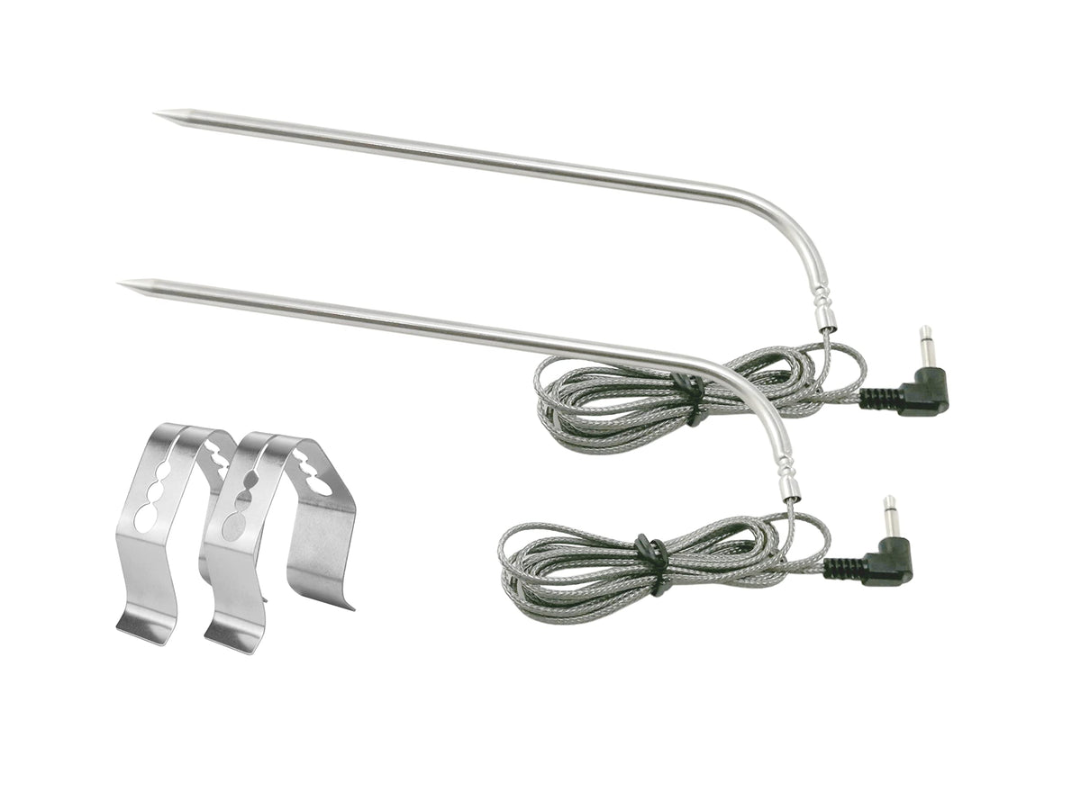 WAITCOOK replacement meat probe 2-pack for precise grilling and monitoring.