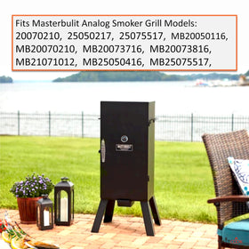 WAITCOOK stainless steel construction ensures durable grilling temperature monitoring.