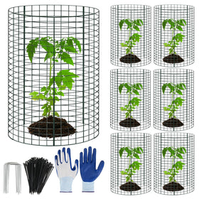 WAKCCIL cylinder protector demonstrates animal shield for seedlings with sun-friendly airflow.