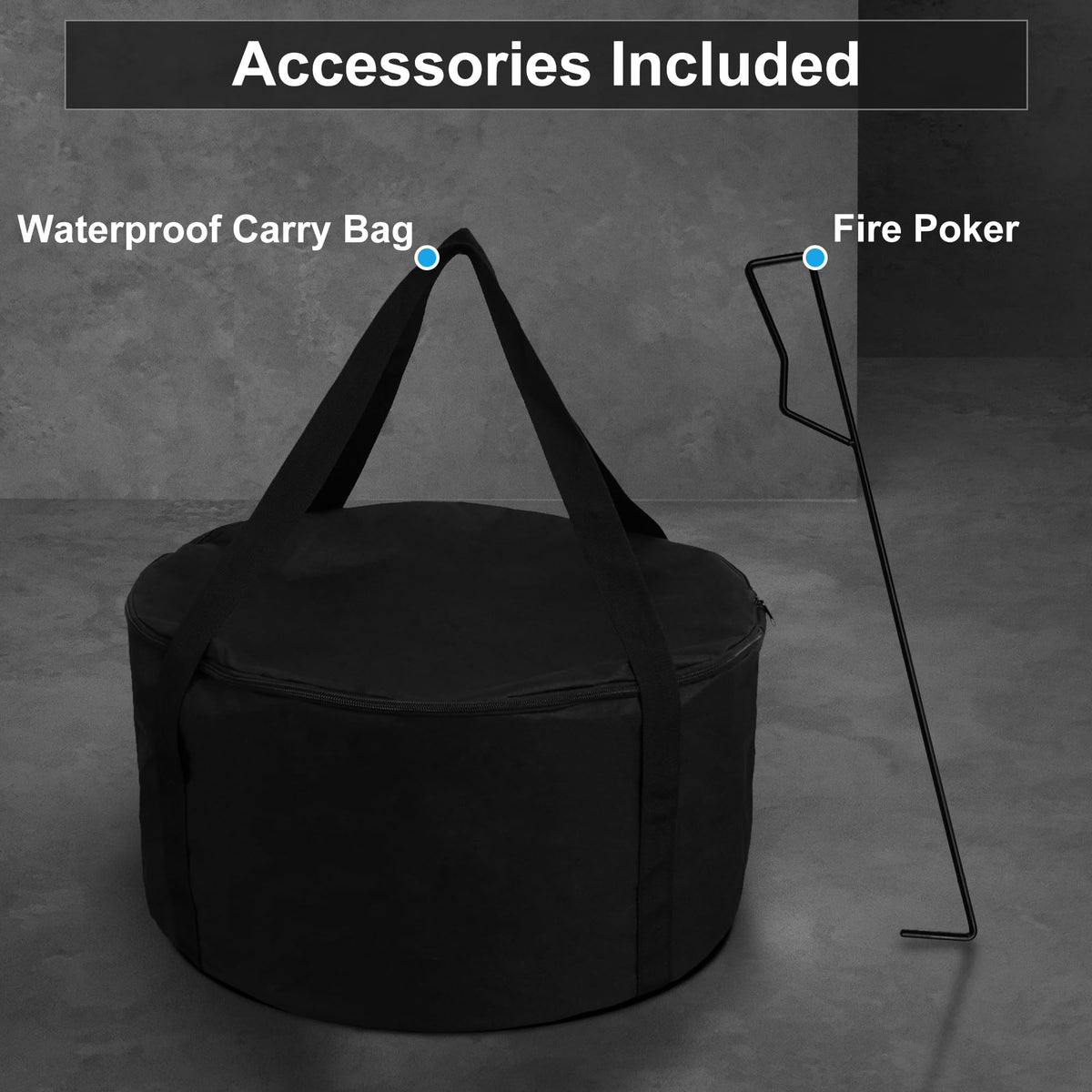 Wakeyard Smokeless Fire Pit outdoor night setup for cozy, smoke-free gatherings.