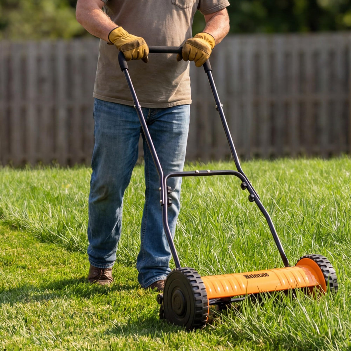 Walensee easy maintenance and debris-free mowing in urban spaces.