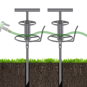 Walensee Garden Hose Guide Stakes corner routing for kink-free lawn watering