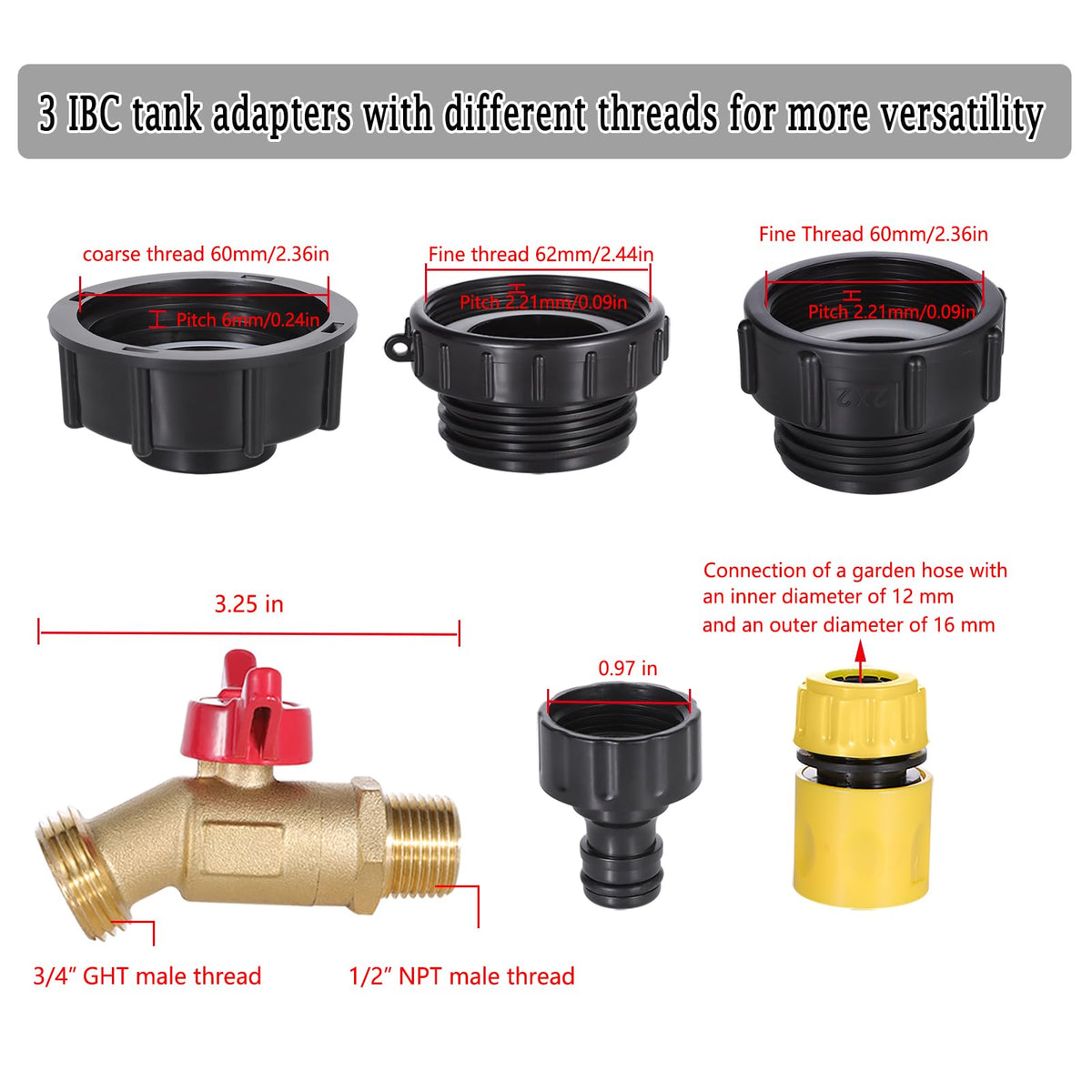 Walkinginrain high-flow valve supports quick drainage during outdoor tasks