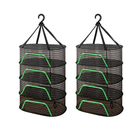WALLBIG 2-Pack herb drying rack with 4-layers offering ample space for herbs