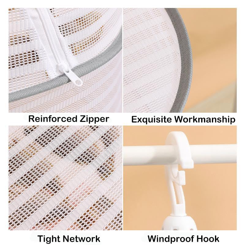 WALLBIG hanging drying rack in kitchen demonstrates convenient indoor use