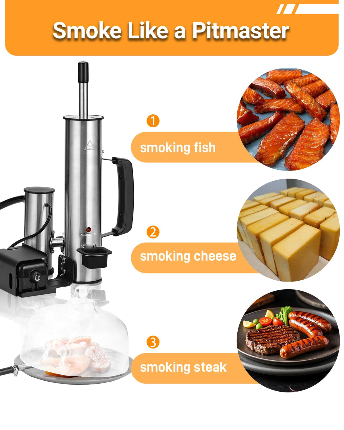 Walpreson adjustable smoke output lets you tailor flavor intensity