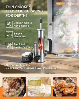 Walpreson anti-scald handle keeps hands safe during grilling