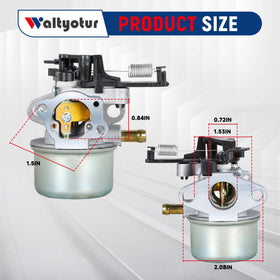 waltyotur carburetor for Briggs Stratton 799248 front view shows precise fit.
