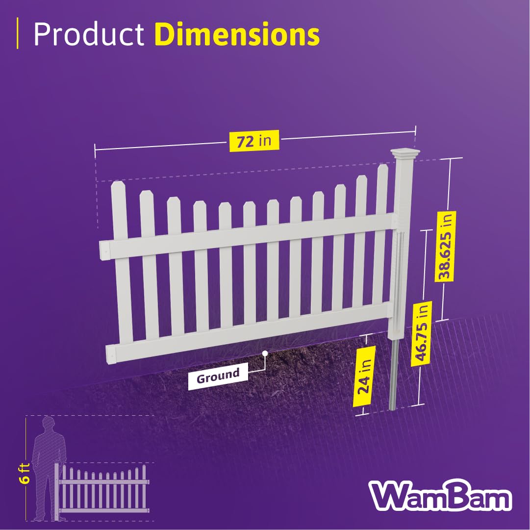 WamBam backyard patio fence kit offers quick, easy DIY boundary and style