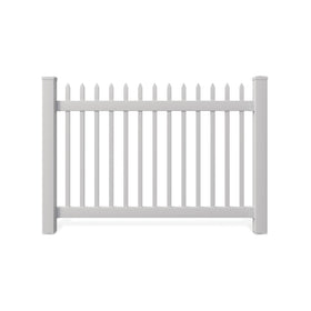 WamBam Nantucket fence promotes pet and child-safe outdoor play area