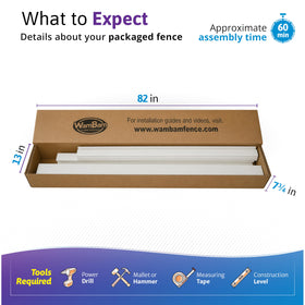 WamBam Fence limited lifetime warranty offers long-term confidence.
