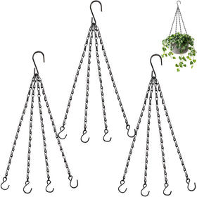 WATMTIN 23inch hanging basket chain 3-pack for indoor or outdoor planters.