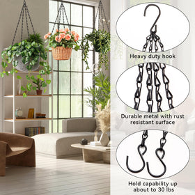 WATMTIN black hanging chain adds a versatile visual accent.