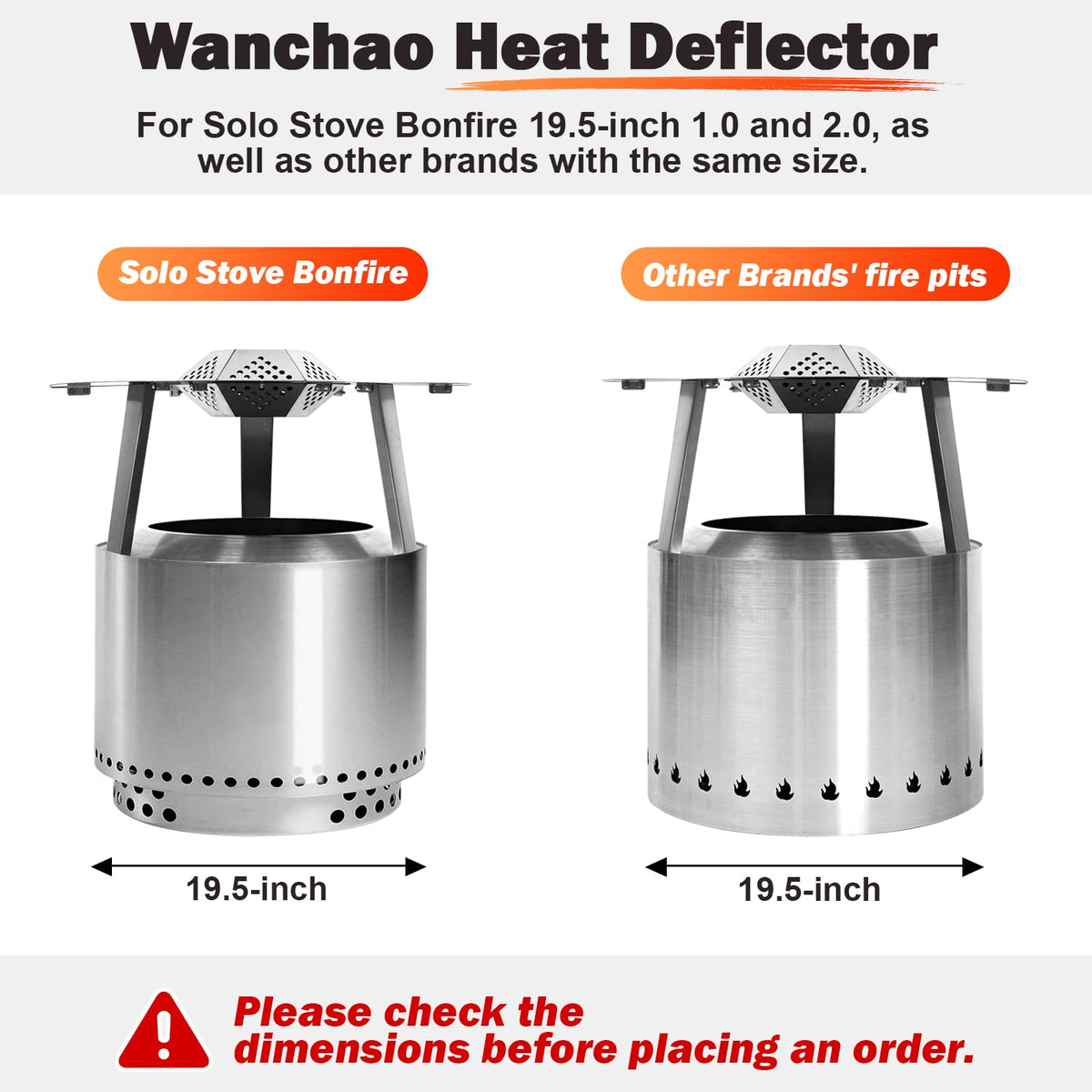 Wanchao carrying handle and portable heat shield for travel
